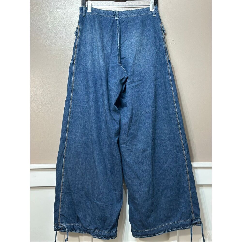 NWOT Free People We The Free Lotus Balloon Wide Leg Denim Jeans Women's 28 - Picture 11 of 11